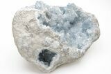 Sky Blue Celestine (Celestite) Crystal Geode - Madagascar #210370-1